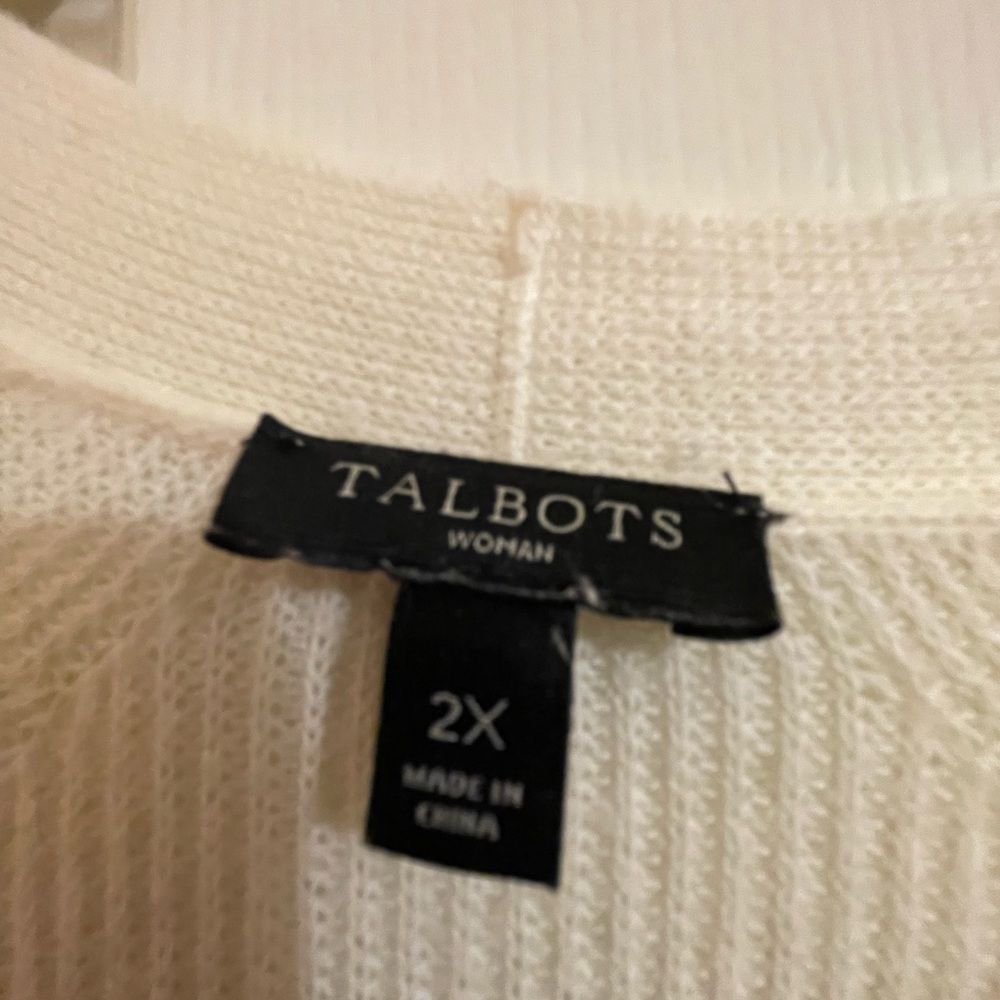 Talbots Open Cardigan - Picture 3 of 4